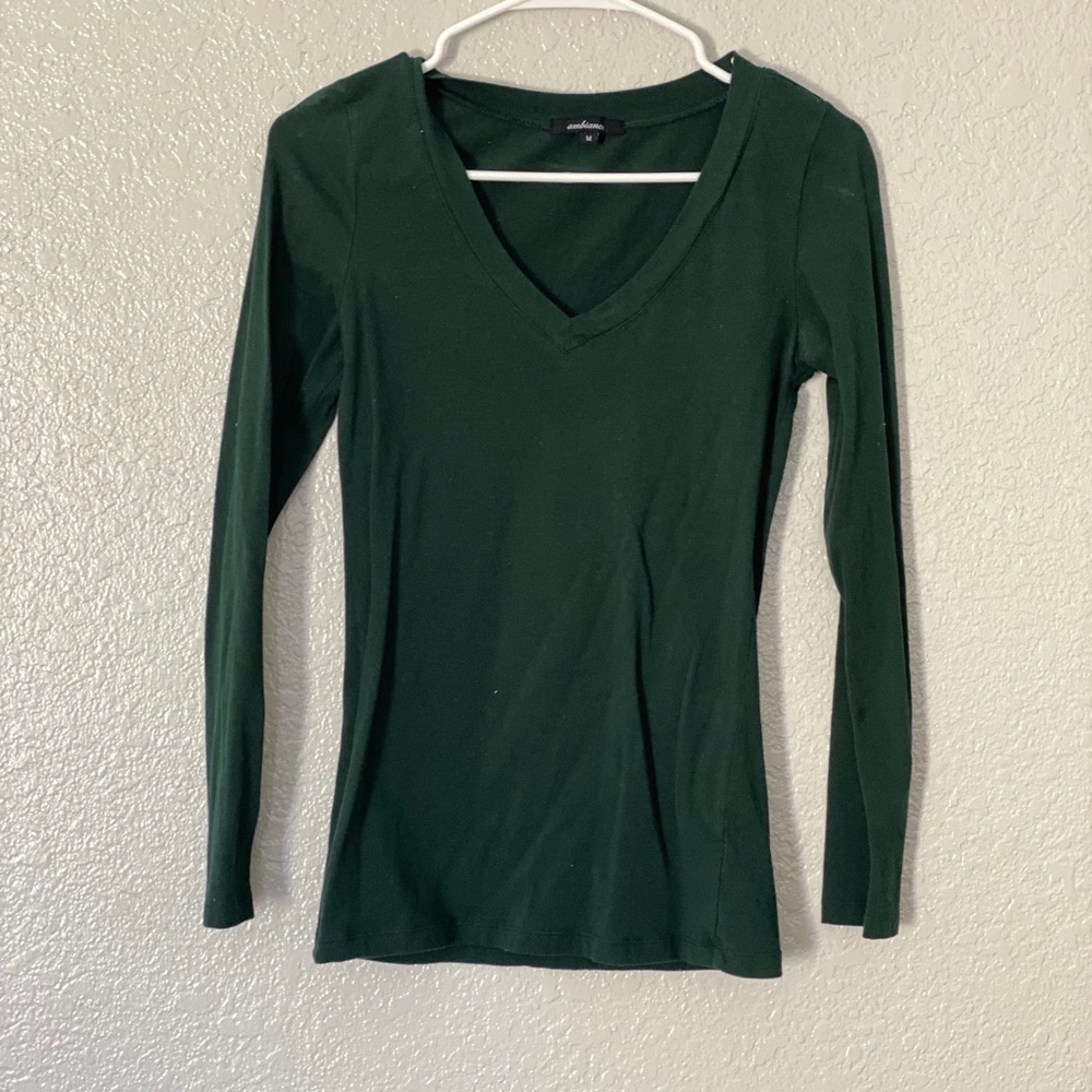 olive green shirt